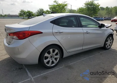 2013 Hyundai Elantra Gls from USA, damaged, VIN KMHDH4AE4DU547939